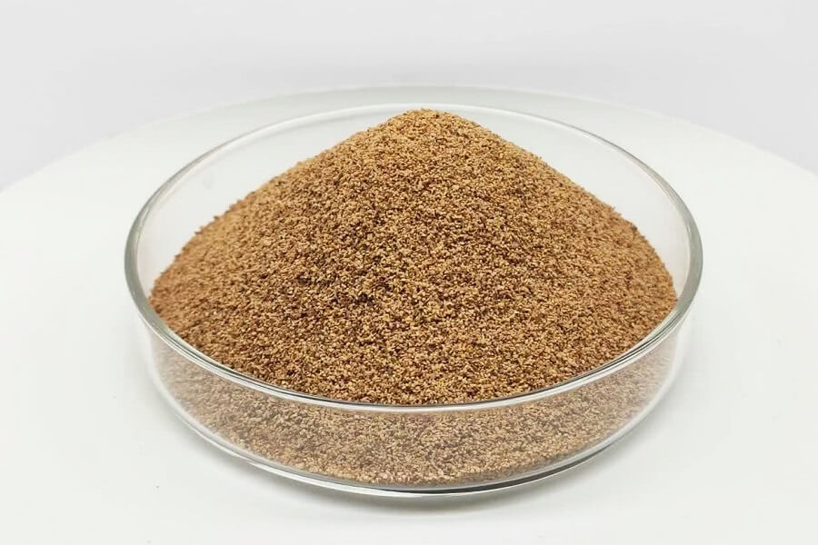 Guscio di noce per sabbiatura